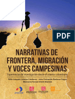 Narrativas de Frontera, Migración y Voces Campesinas - Felix Lozano Cardenas