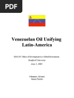 Download Venezuelan Oil Unifying Latin America by kerron_rekha SN72930510 doc pdf