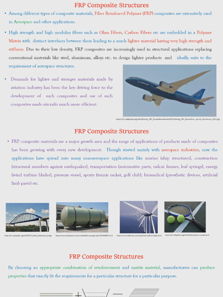 Lec 0 - Mechanics of Fiber Reinforced Polymer Composite Structures | PDF