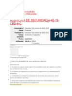 Auditoria de Seguridad P1 14 10 19