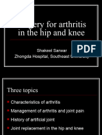 31 - Surgery For Arthritis in The Hip and Knee
