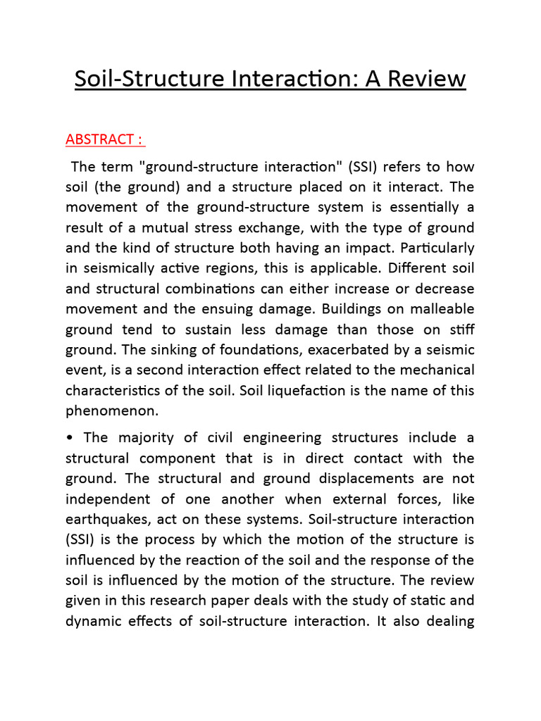 Soil Structure Interaction 11 | PDF | Classical Mechanics | Mechanical ...