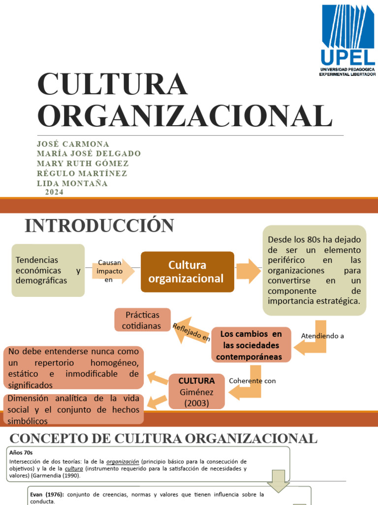 Cultura Organizacional | PDF | Business | Cultura organizacional