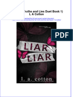 Read Online Textbook Liar Liar Truths and Lies Duet Book 1 L A Cotton Ebook All Chapter PDF