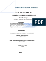 Nulidad y Anulidad Del Acto Jurídico