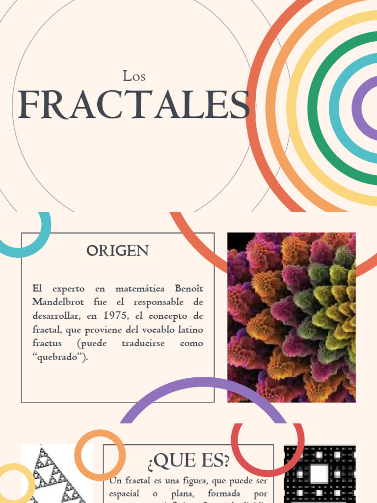 Introducción a los Fractales y sus Usos | PDF | Fractal | Teoría del caos
