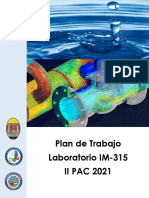 PLAN DE TRABAJO LABORATORIO DE MECÁNICA DE FLUIDOS_II PAC 2021