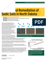 Sodic Soils in North Dakota