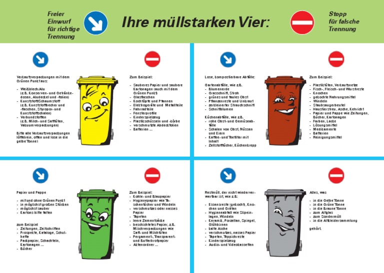Mülltrennung PDF