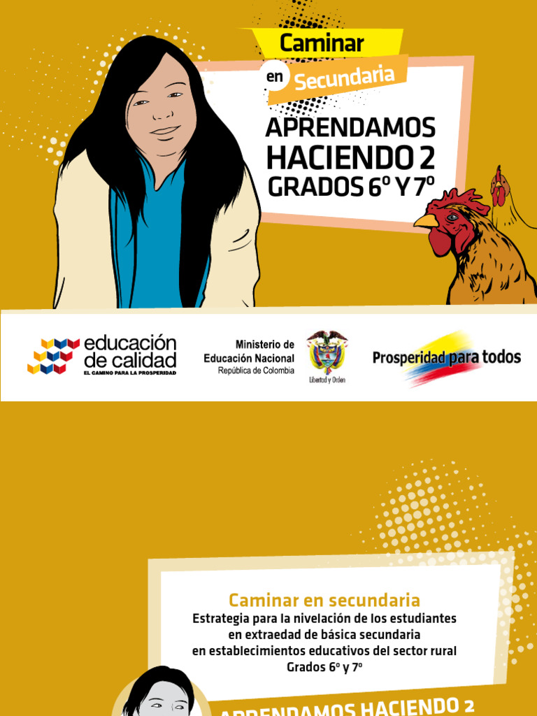 AP Haciendo2 Grados 6 7 | PDF | Aprendizaje | Conocimiento
