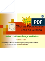 Oficina Pedagogic A Ecos Da Ciranda -SITE