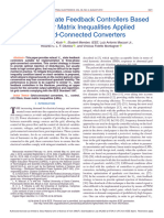 Robust Mathcal H Infty State Feedback Controllers Based On Linear Matrix Inequalities Applied To Grid-Connected Converters