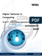 Unit 32 Information Security Management 2-2 Spring 2024