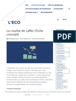 La courbe de Laffer (Fiche concept)