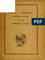1.6. Sociedades Sectas Protestantes en La America Latina