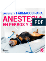 Dosis y farmacos para anestesia