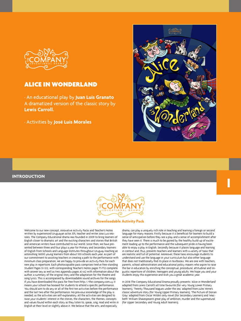 Alice in wonderland activities 0 download free pdf alice s