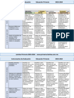 1er Grado Mayo - Instrumentos de Evaluación (2023-2024)