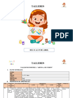 Talleres Del 01 Al 05 de Abril - Unidocente