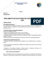 Plan de Eleccion Del Municipio Escolar 2024