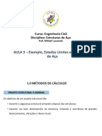 Aula 03 - Exemplo Projeto Nos Estados Limites - AÇO - 2020.2