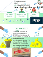 PPT protocole de gestion des DASRI