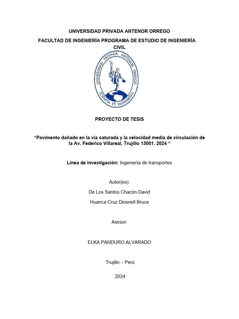 Universidad Privada Antenor Orrego | PDF