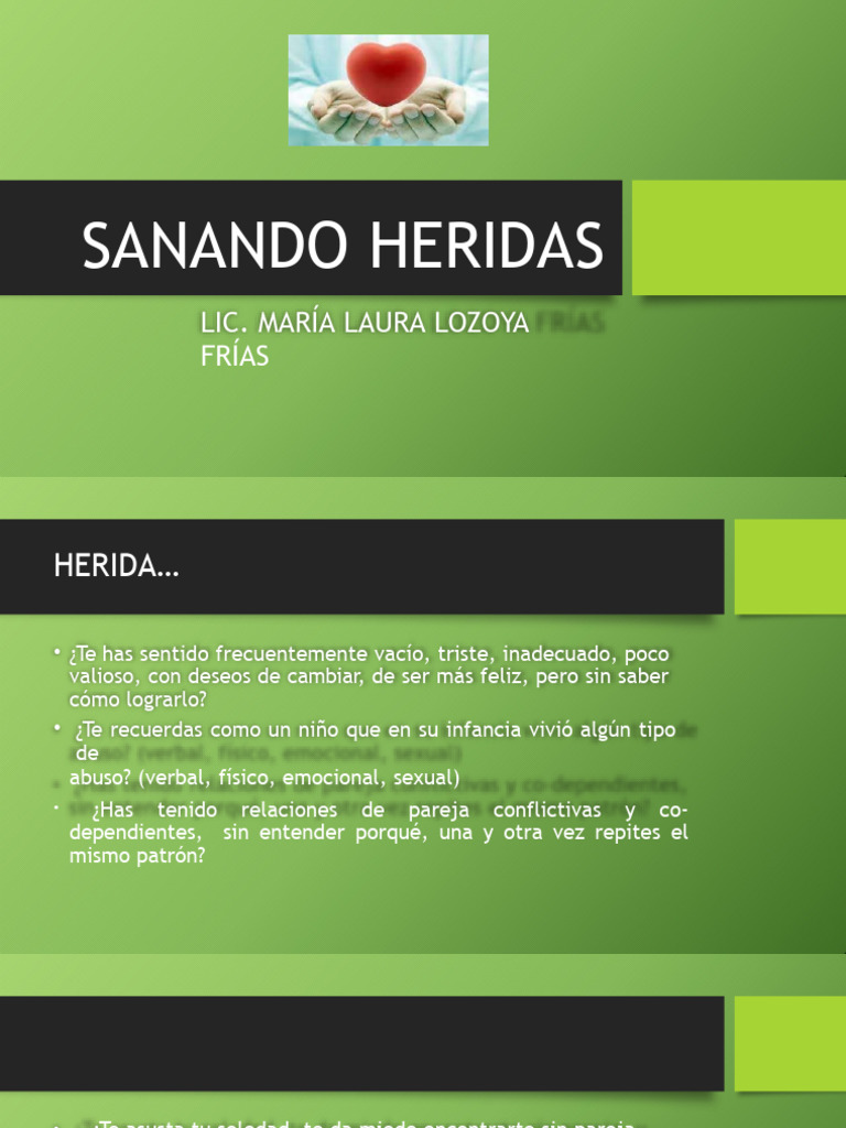 Sanando Heridas Emocionales Infanto-Juveniles | PDF | Amor | Las emociones