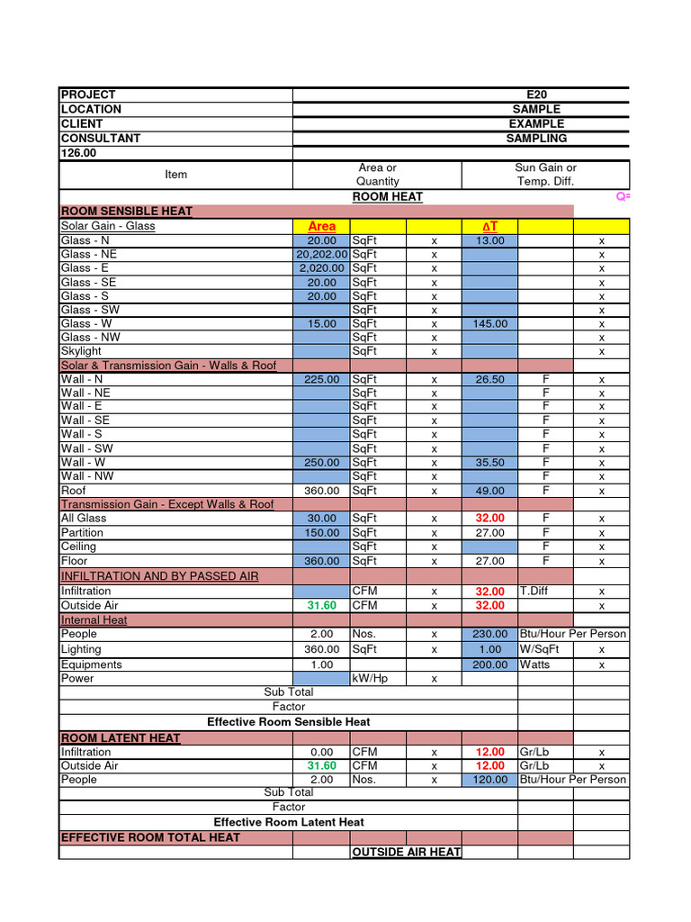 E20 Software Heat Analysis Guide | PDF | Sustainable Architecture ...