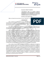 Res. CONES N.° 190-2020 Reglamento para Centros Médicos Asistenciales de ES