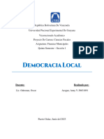 Democracia Local