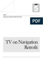 BMW Mk2 Nav TV Retrofit