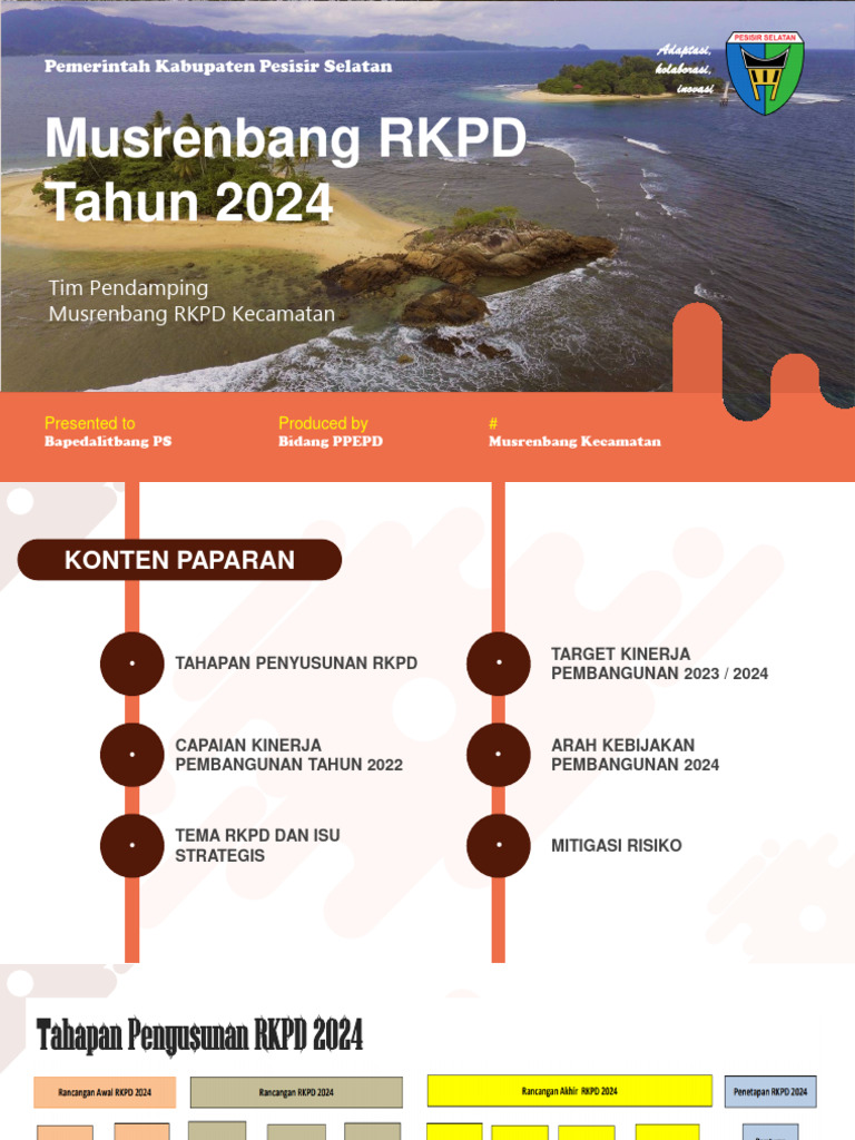 Paparan Musrenbang RKPD Tahun 2024 | PDF | Ilmu Sosial