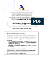 Supuesto practico 2022 PI Promocion Interna  Agente de Hacienda