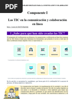 Desarrollo de Habilidades Digitales para La Comunicación y Colaboración en Línea.