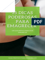 25 Dicas PODEROSAS para Emagrecer - Ebook