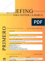 Briefing Segmentacion y Buyer Jonathan Ortega