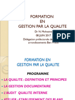 Gestion de La Qualite 2017