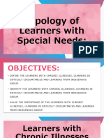 Typology of Learners With Special Needs