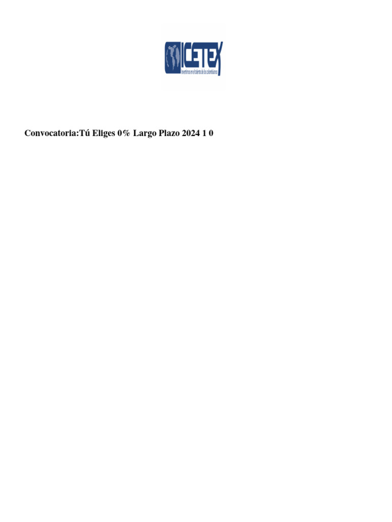 T eliges 0 largo plazo 2024 1 0 descargar gratis pdf informaci n