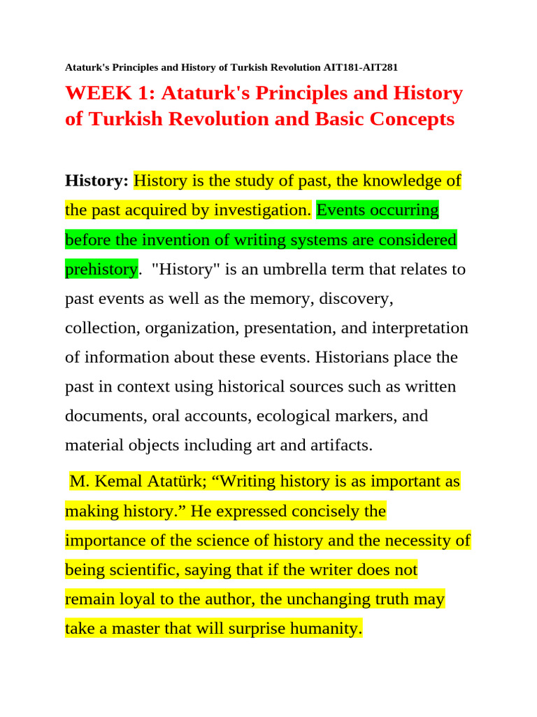 Atatürk Anglais | PDF | Mustafa Kemal Atatürk | Ottoman Empire