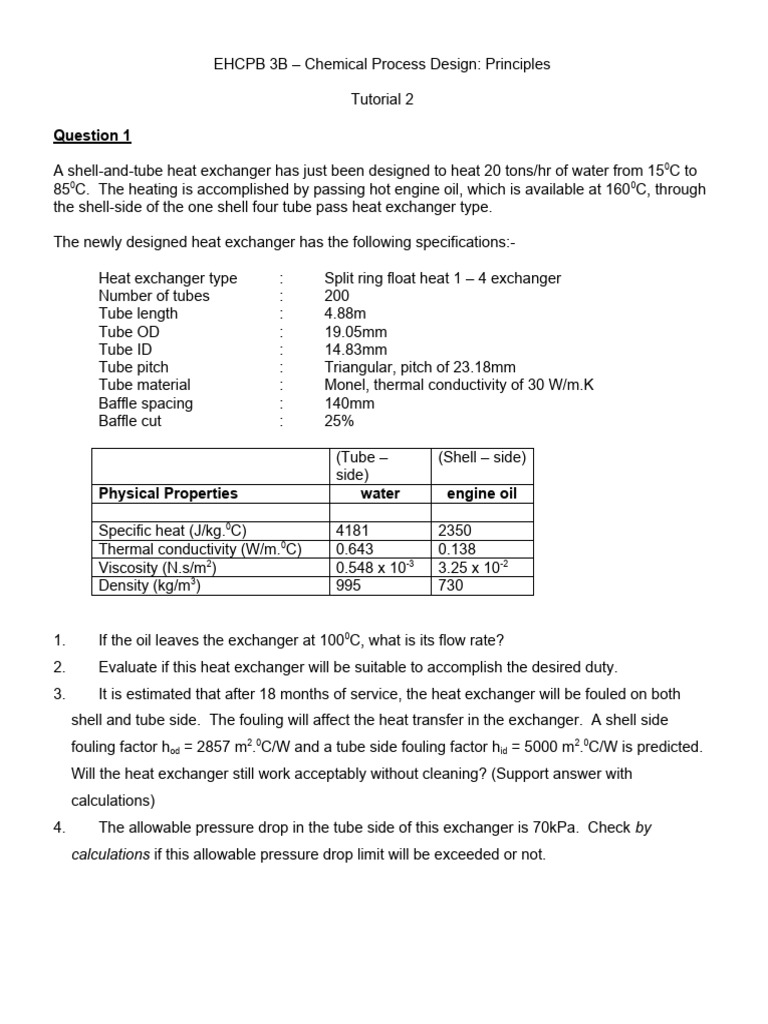 CPB+Tutorial+2+Heat+Exchanger_2__2 | PDF