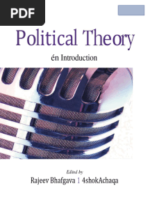 Rajeev Bhargava Ashok Acharyha Political Theory An Introduction