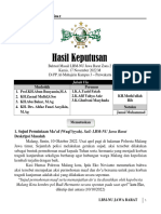 Hasil Keputusan BM Zona 2 PWK