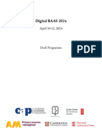 Draft Programme Digital BAAS 2024