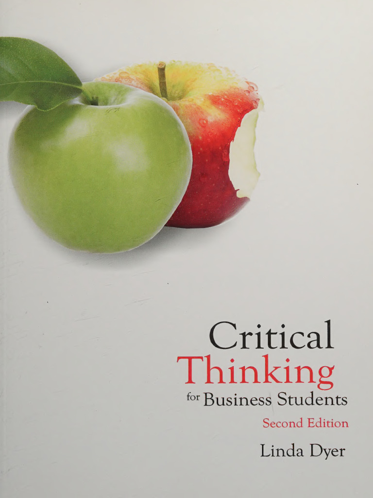 Critical Thinking for Business Students | PDF | Taxes | Thought
