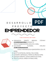 Desarrollo de Proyecto