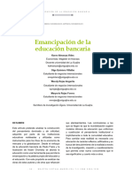 Dialnet-EmancipacionDeLaEducacionBancaria-6328410