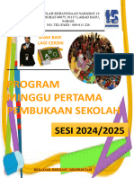 Program Minggu Pertama Pembukaan Sekolah: SESI 2024/2025