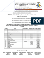 Nseete Budget For Cultural Gala 2024